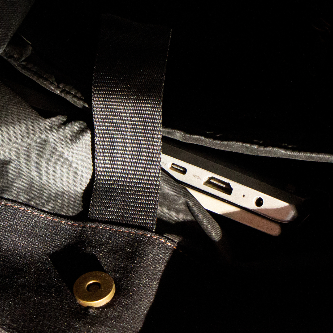 The Leather Backpack (Ranger) - Black/Brown