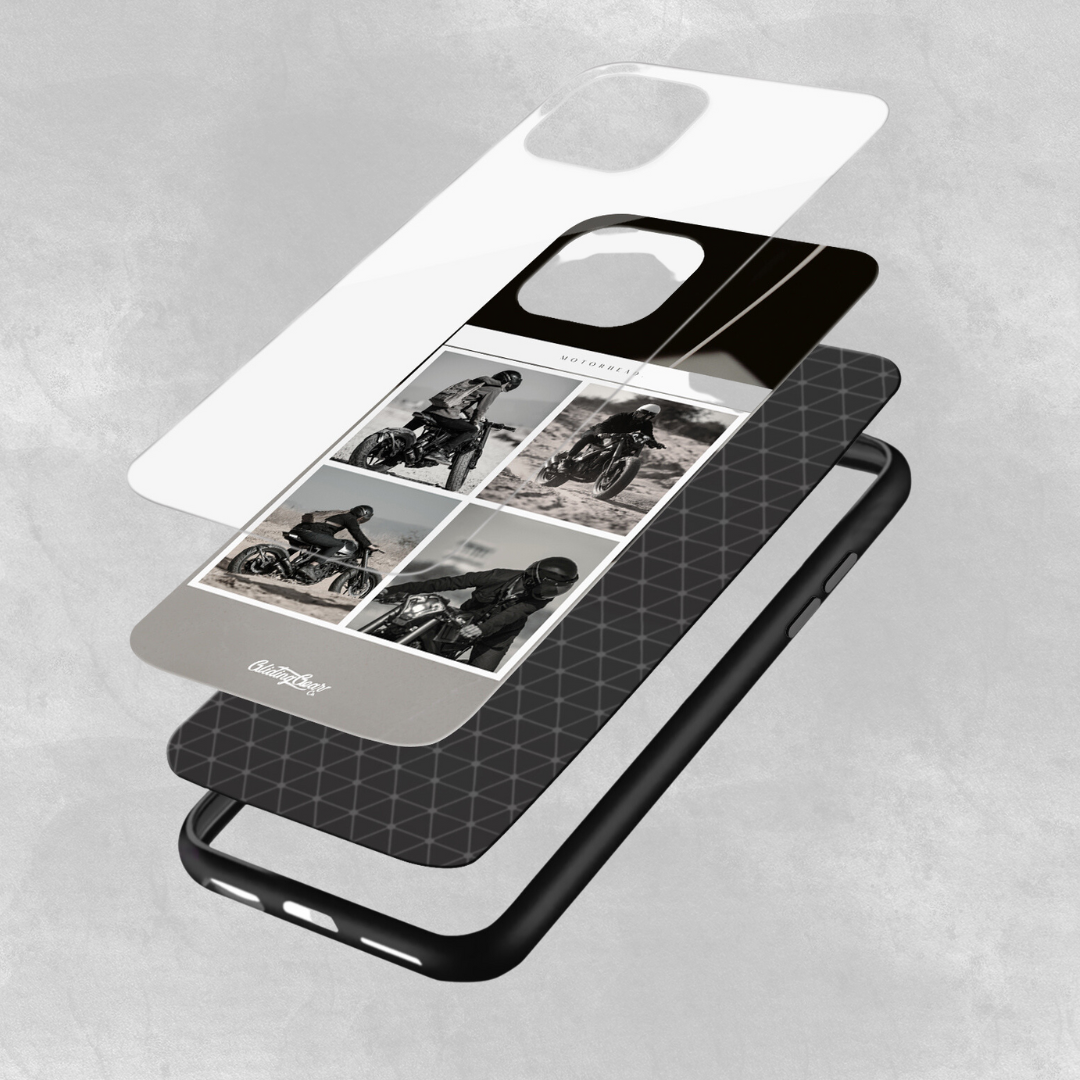 Custom Bike Collage iphone Cover