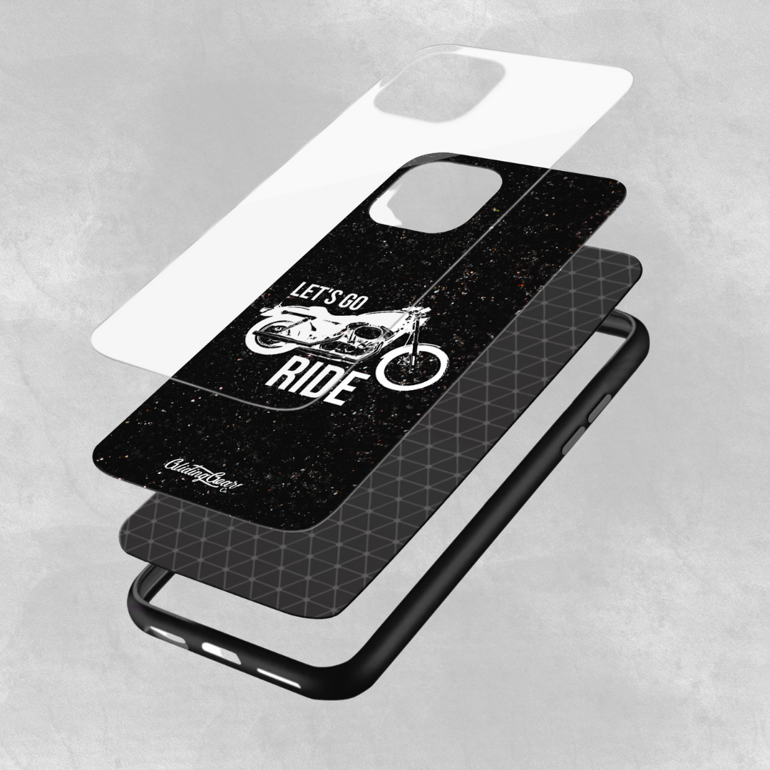 Let's Go Ride iphone Cover