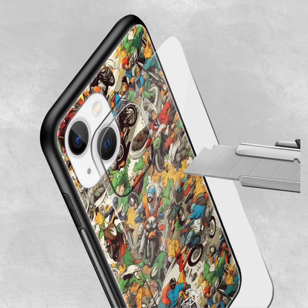 Motorcycle Art iphone Cover