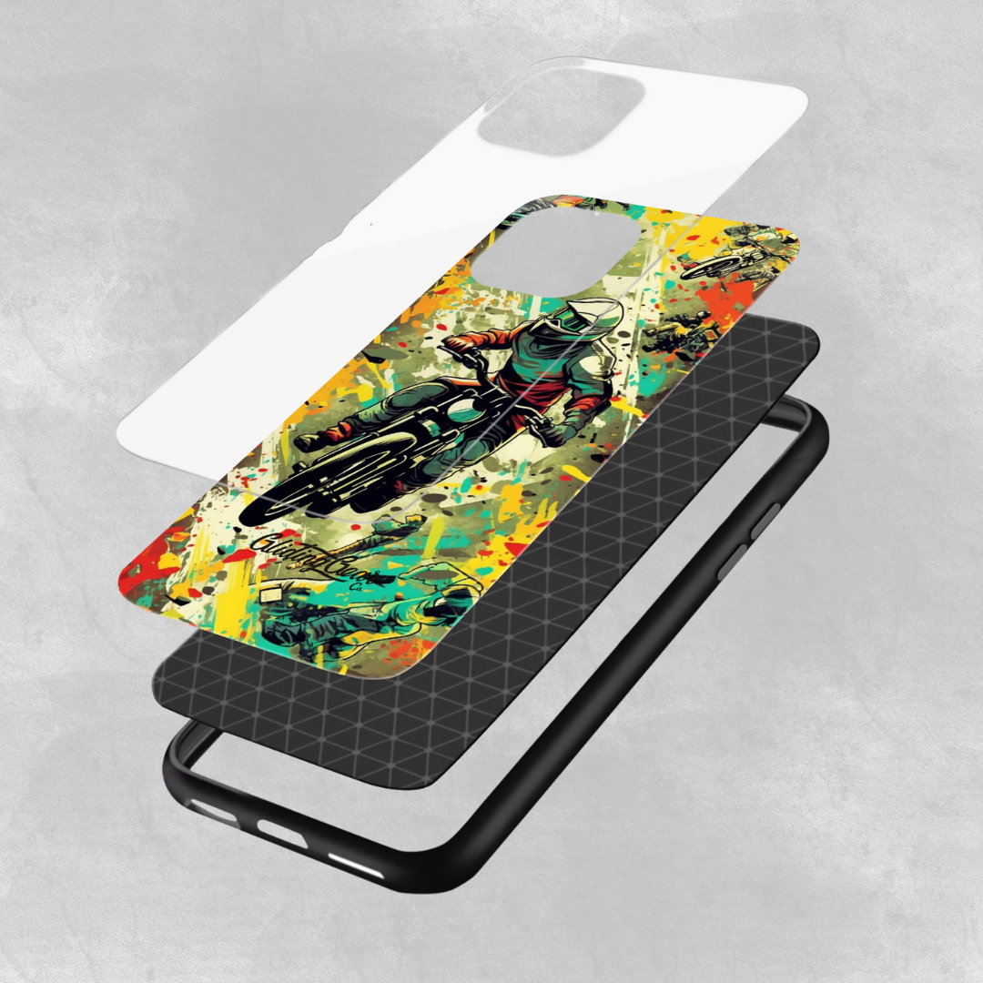 Dirt Bike iphone Cover