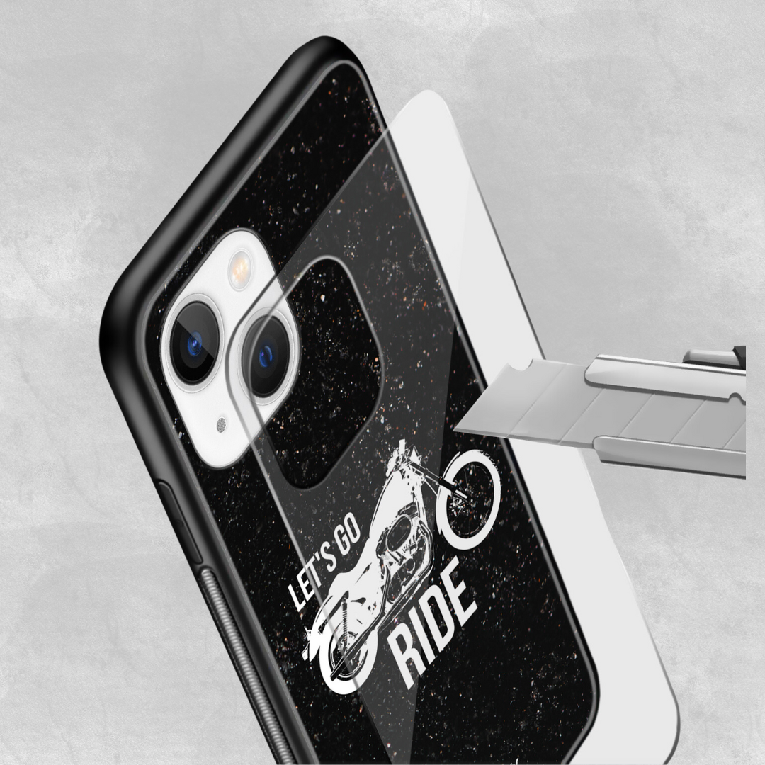 Let's Go Ride iphone Cover