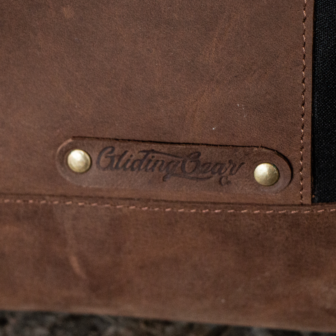 The Leather Backpack (Ranger) - Black/Brown