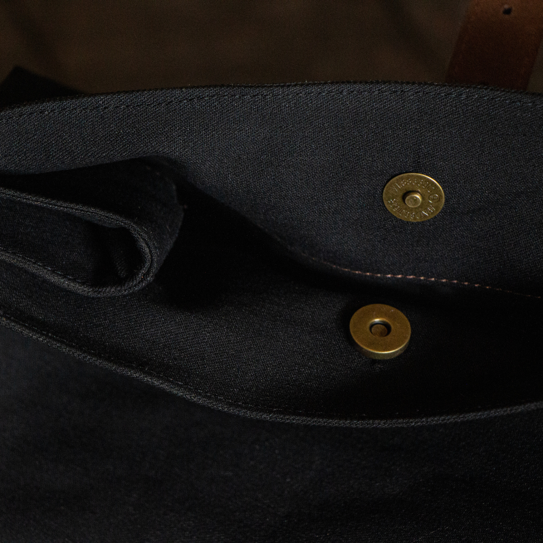 The Leather Backpack (Ranger) - Black/Brown