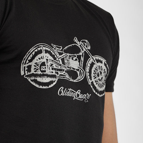 black t-shirt slim fit