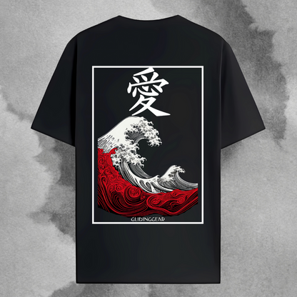 Waves — Unisex Oversized T-Shirt
