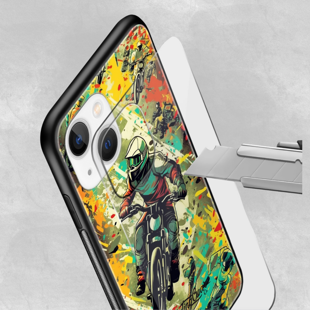 Dirt Bike iphone Cover