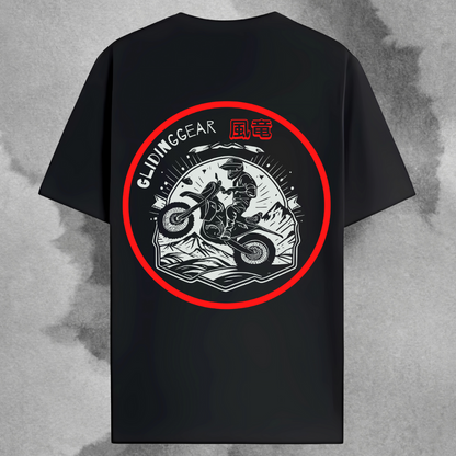 Adventure Bike — Unisex Oversized T-Shirt