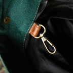 The Leather Backpack (Ranger)  - Green/Brown