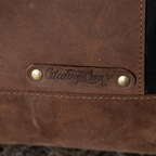 The Leather Backpack (Ranger) - Black/Brown