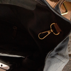 The Leather Backpack (Ranger) - Black/Brown