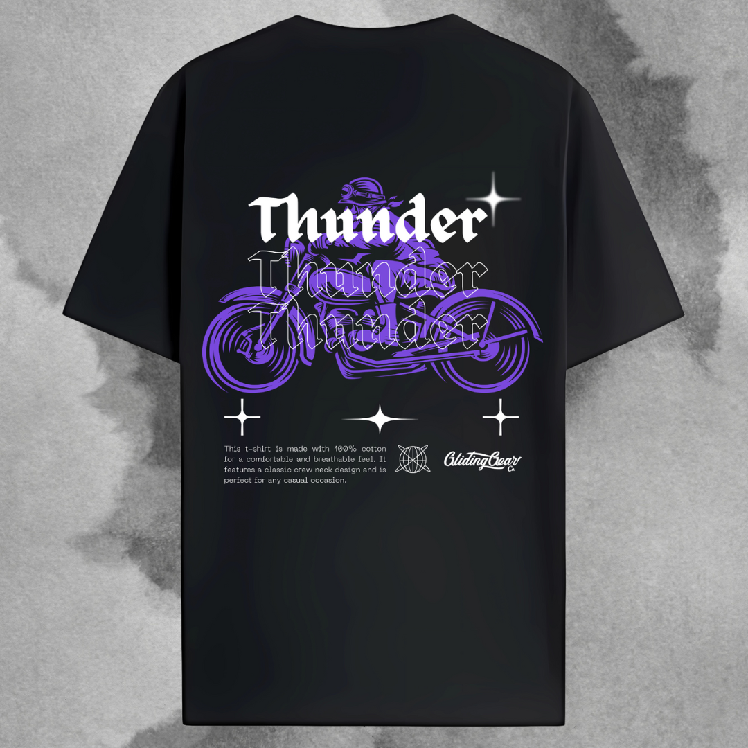 Thunder — Unisex Oversized T-Shirt