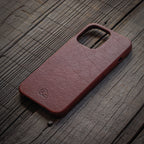 iPhone 13 Pro Leather Case - Brown